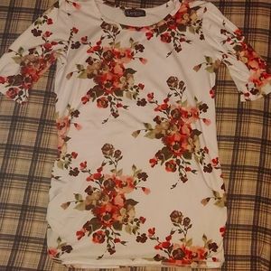 Floral Maternity shirt